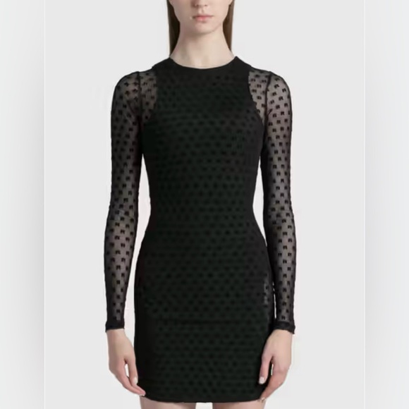 ROTATE Dresses & Skirts - NWT RÓTATE Elegant Black‎ Polka Dot Dress It’s very pretty